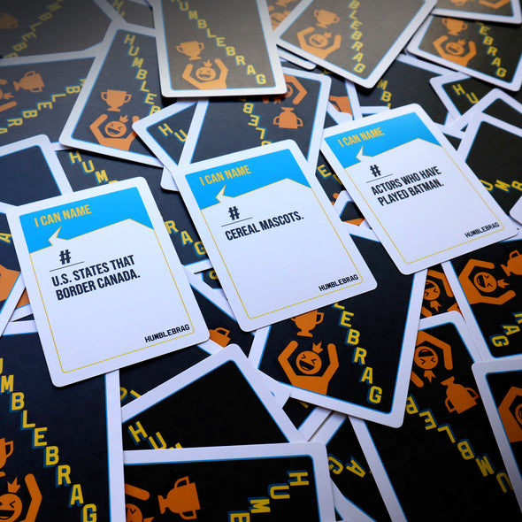 Humblebrag – A Bluffing Trivia Game by David Malki ! Games Wondermark
