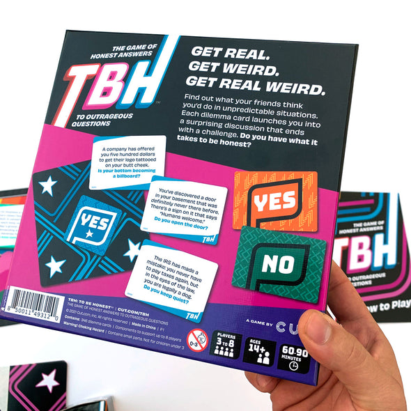 To Be Honest: The Game of Honest Answers to Outrageous Questions | Storytelling Party Game Games Wondermark