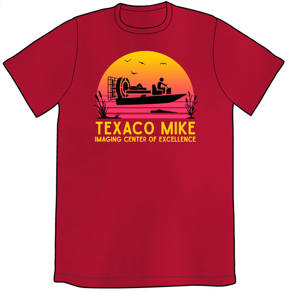 Texaco Mike Shirt Shirts The Glaucomfleckens Red Unisex Small