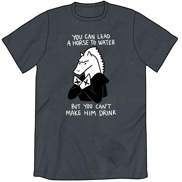 Straight Edge Horse Shirt Shirts Jess Fink Unisex Small