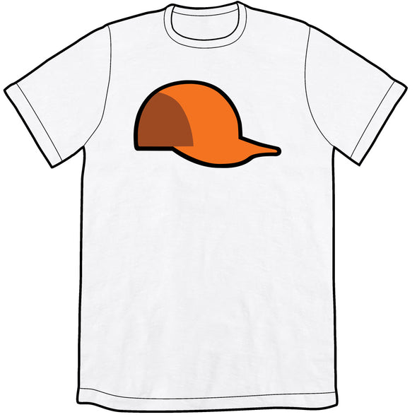 Dirk's Orange Hat Shirt Shirts Brunetto Unisex Small Shirt  