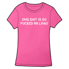 Things Aren't Going Very Well Shirt PRE-ORDER Shirts Brunetto Very Pink Fitted Small 