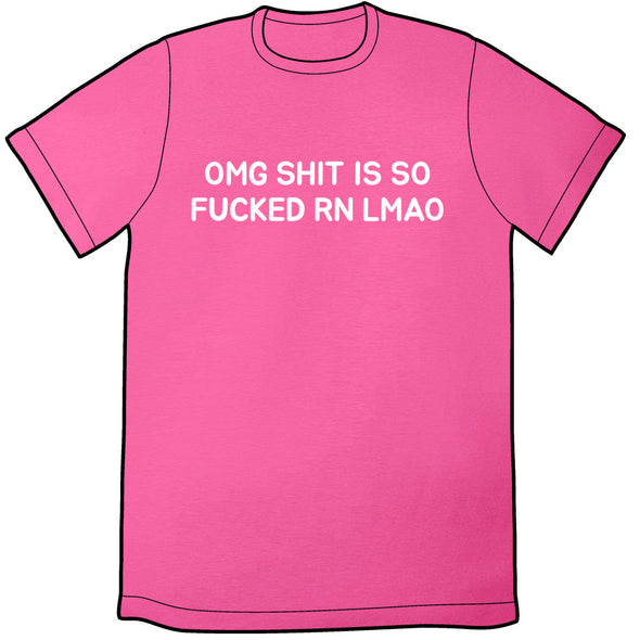 Things Aren't Going Very Well Shirt Shirts Brunetto Very Pink Unisex Small 
