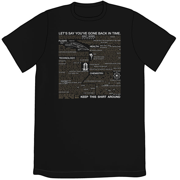 Time Traveler Essentials Shirt Shirts Ryan North Unisex Small Black