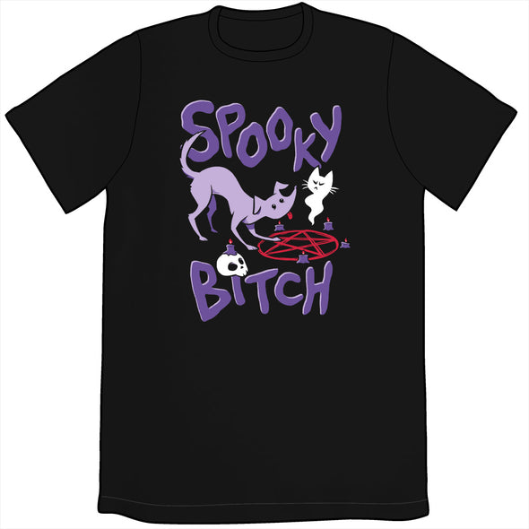 Spooky Bitch Shirt Shirts Brunetto Unisex Small  