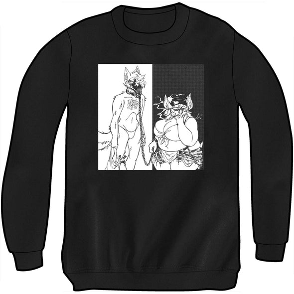 The Muzzle Store Sweatshirt *LIMITED STOCK* Shirts twistCMYK Black Unisex Small