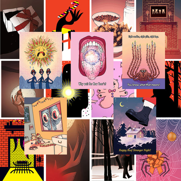 Night Vale Holiday Cards Cards Welcome to Night Vale All Four Sets! ($35)