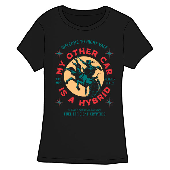 Hybrid Car Shirt Shirts Welcome to Night Vale Fitted Small