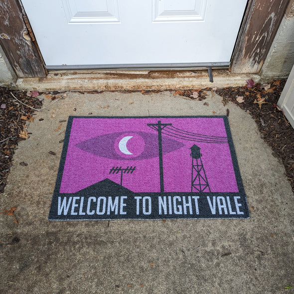 WTNV Logo Door Mat Housewares bright   