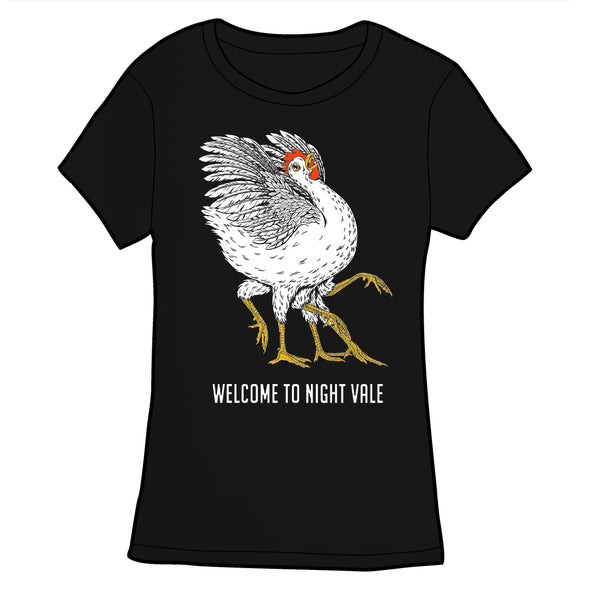 Night Vale Petting Zoo Chicken Shirt Shirts Welcome to Night Vale Fitted Small