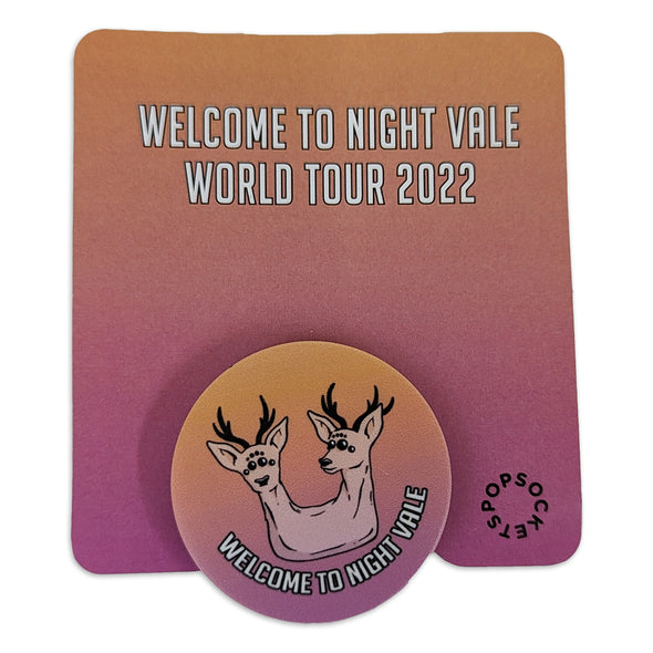 Scary Deer Popsockets Pins and Patches Welcome to Night Vale