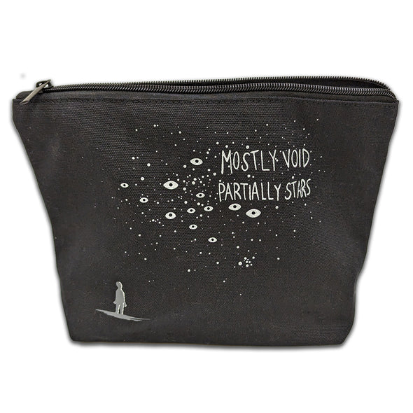 Mostly Void Partially Stars  Zipper Pouch Bags Bright   