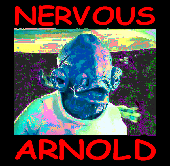 Troubled Cosmos: Nervous Arnold Shirts Cyberduds