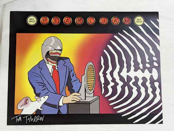 Pearl Jam 'Backspacer' Promo Poster Tom Tomorrow