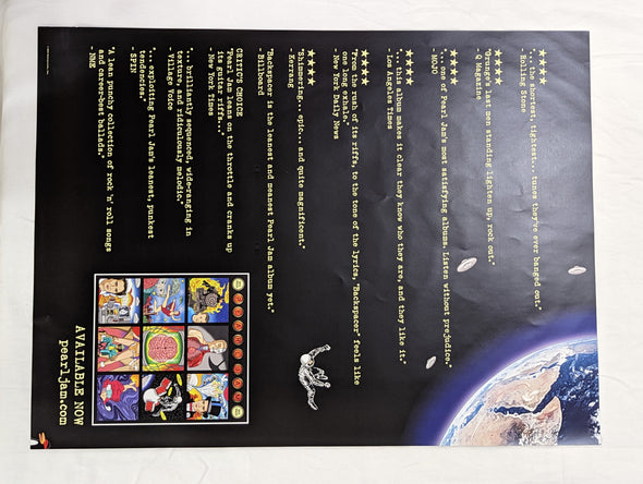 Pearl Jam 'Backspacer' Promo Poster Tom Tomorrow