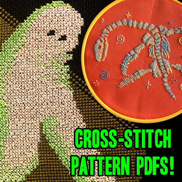 Kory Bing's Cross-Stitch Patterns PDF Kory Bing Both! ($10)