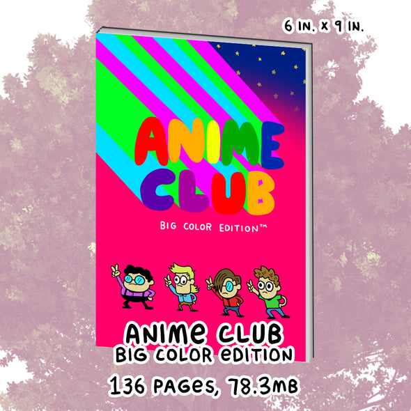 Anime Club Color eBook E-books KC Green