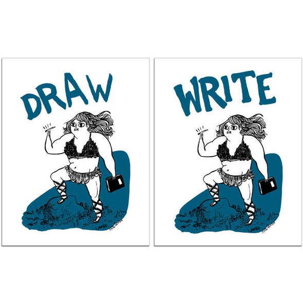 Write/Draw Prints Art Cyberduds   