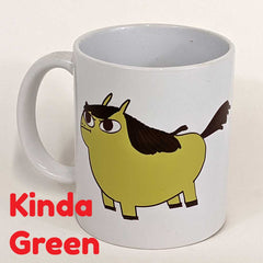 Small Fat and Mighty Mug Liquid Holders inkhead Weird Green Color  