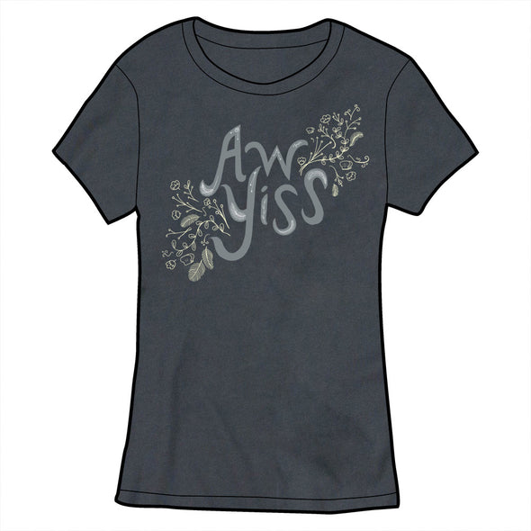 Aw Yiss Shirt Shirts Kate Beaton Fitted Small Asphalt