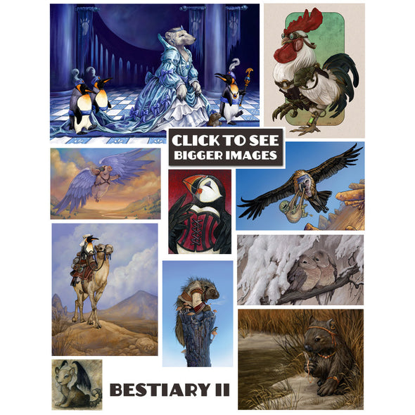 Bestiary Prints 2 Art Cyberduds   