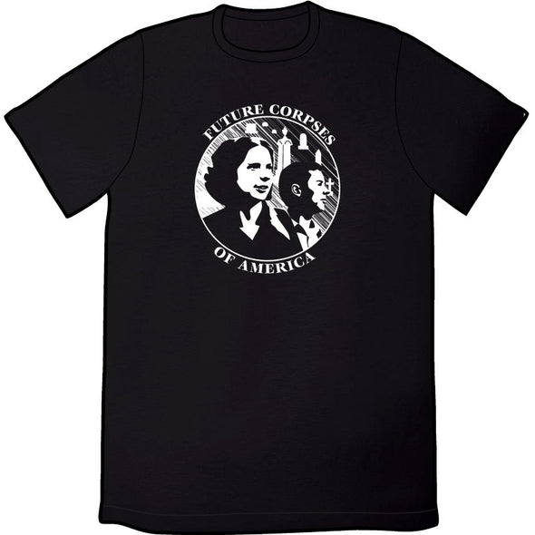 Future Corpses of America T-Shirt Shirts Cat & Girl Unisex Small