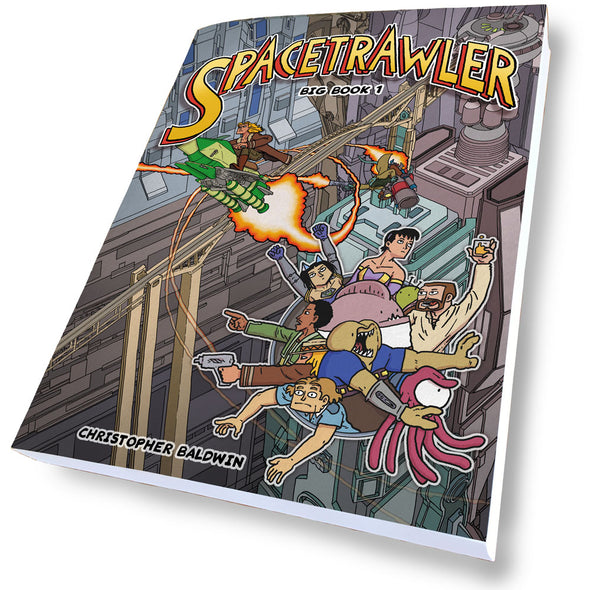 Spacetrawler Big Book One Books Christopher Baldwin
