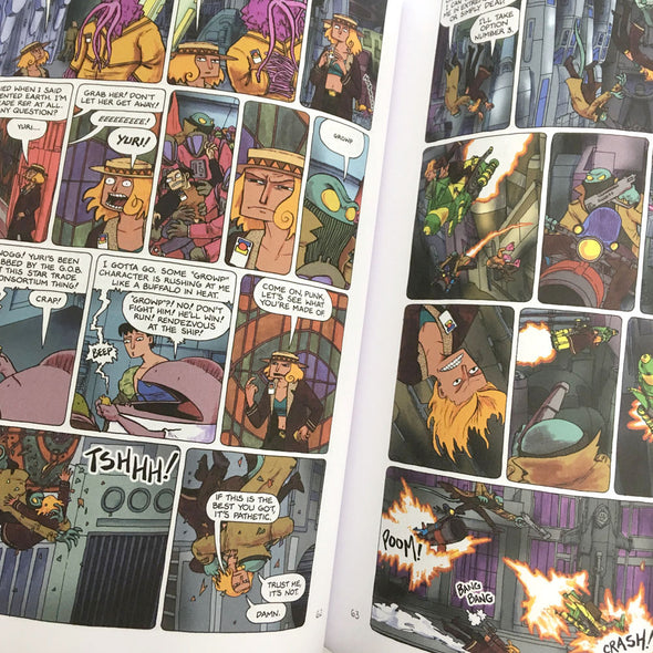 Spacetrawler Big Book One Books Christopher Baldwin