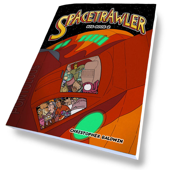 Spacetrawler Big Book Two Books Christopher Baldwin