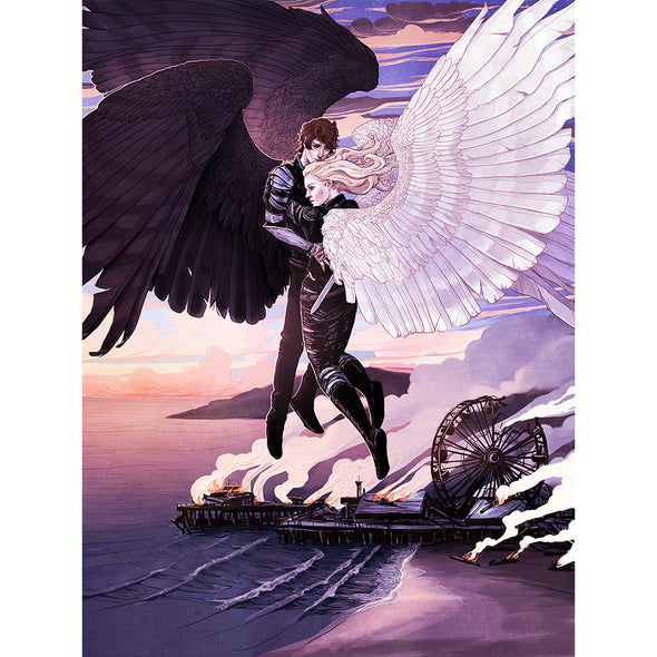 Erin Kelso Posters Art Cassandra Clare Julian and Emma