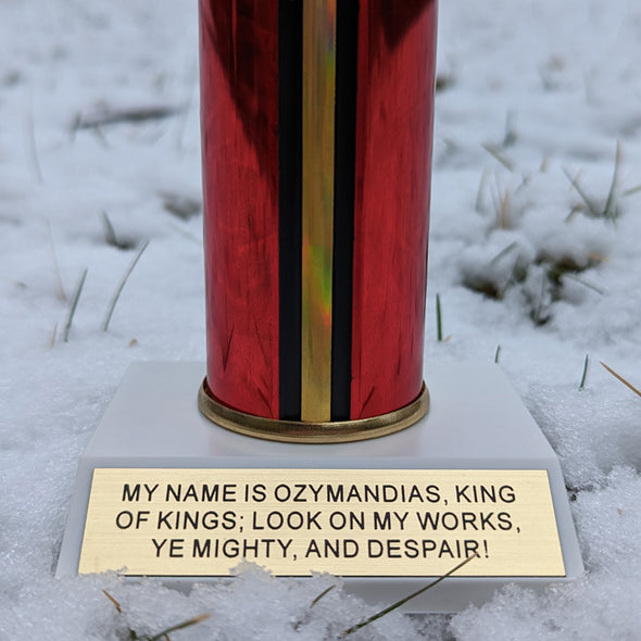 Trophy of Perpetual Futility Trophy Cat & Girl