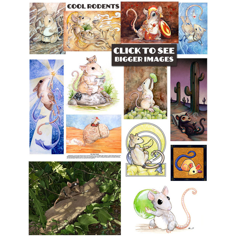 Cool Rodents Prints – TopatoCo