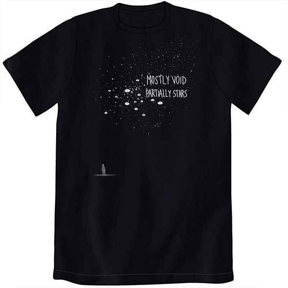 Mostly Void Partially Stars Shirts and Hoodies Shirts Welcome to Night Vale Unisex Small Shortsleeve Shirt