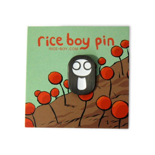 Rice Boy Pin Pins and Patches Evan Dahm