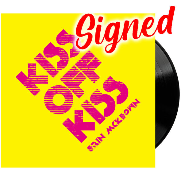 KISS OFF KISS Vinyl Music Erin McKeown Signed