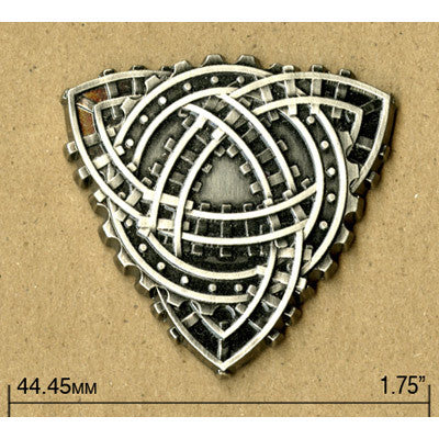 Corbettite Railway Insignia Pin Pins and Patches Girl Genius Silver