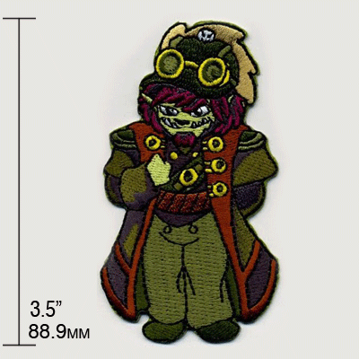 Chibi Dimo Patch Pins and Patches Girl Genius
