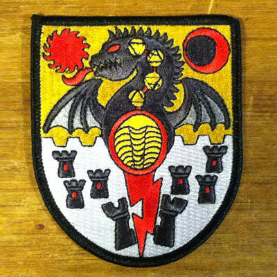 Arms of Mechanicsburg Patch Pins and Patches Girl Genius