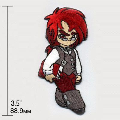 Chibi Tarvek Patch Pins and Patches Girl Genius