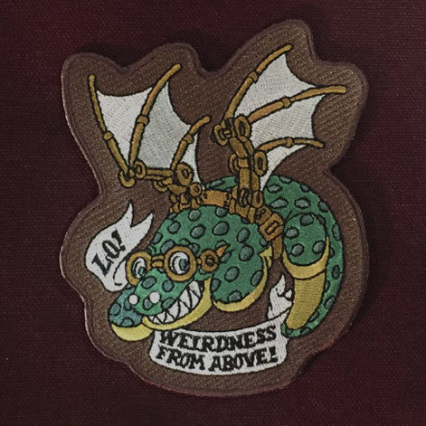 Weirdness from Above Patch Pins and Patches Girl Genius