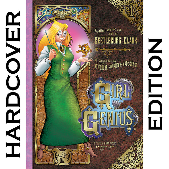 Girl Genius Book 1 Books Girl Genius Hardcover