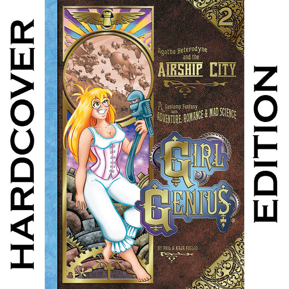 Girl Genius Book 2 Books Girl Genius Hardcover