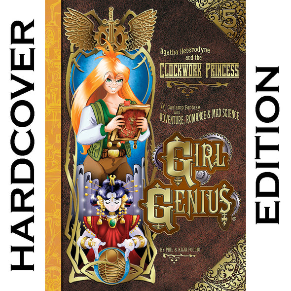 Girl Genius Book 5 Books Girl Genius Hardcover