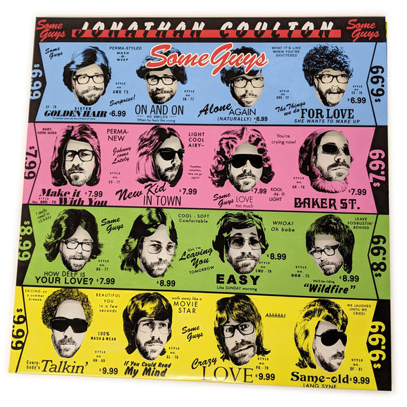 Jonathan Coulton "Some Guys" Vinyl LP Media Jonathan Coulton