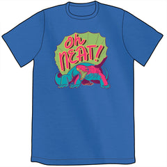 Dimetrodon Oh Neat! Shirt Shirts Cyberduds Unisex Small Shirt Royal Blue 