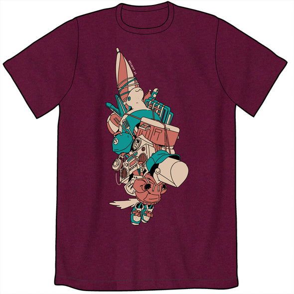 Toucan Shirt Shirts & Tops Koibeat Maroon Unisex Small