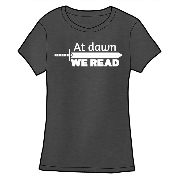 At Dawn We Read Shirt Shirts Brunetto Ladies Small  