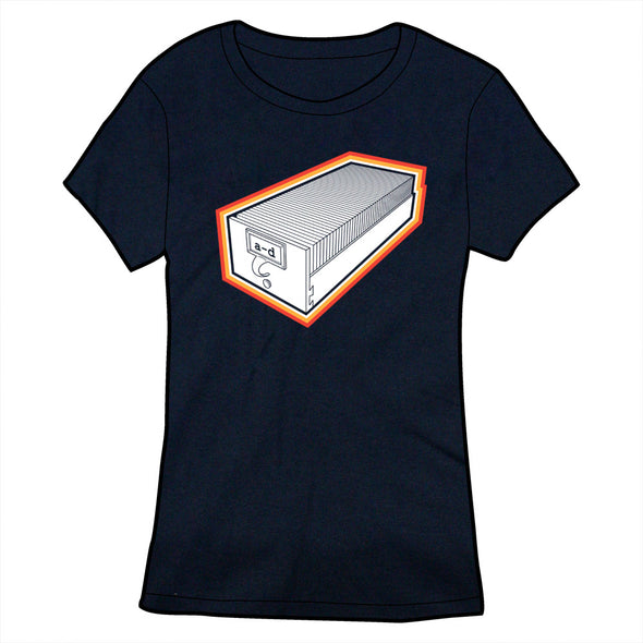 Card Catalog Shirt Shirts Brunetto Ladies Small  