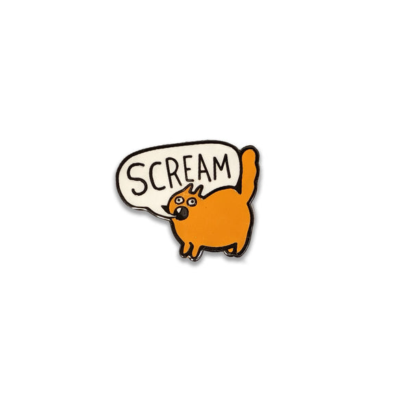 Linney Enamel Pins Pins and Patches LK Scream (Hard Enamel)  