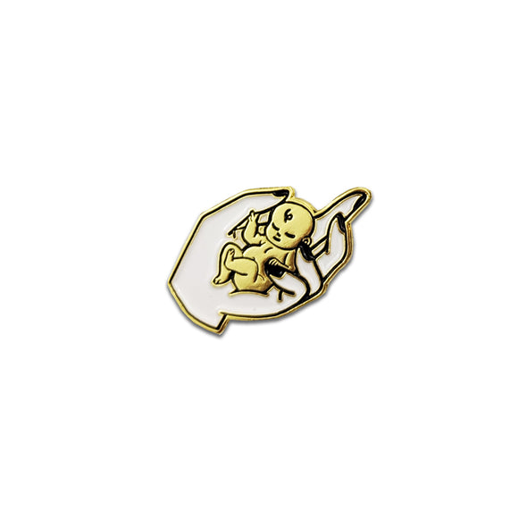 Lucy Knisley Baby Enamel Pins Pins and Patches Lucy Knisley Tiny Baby